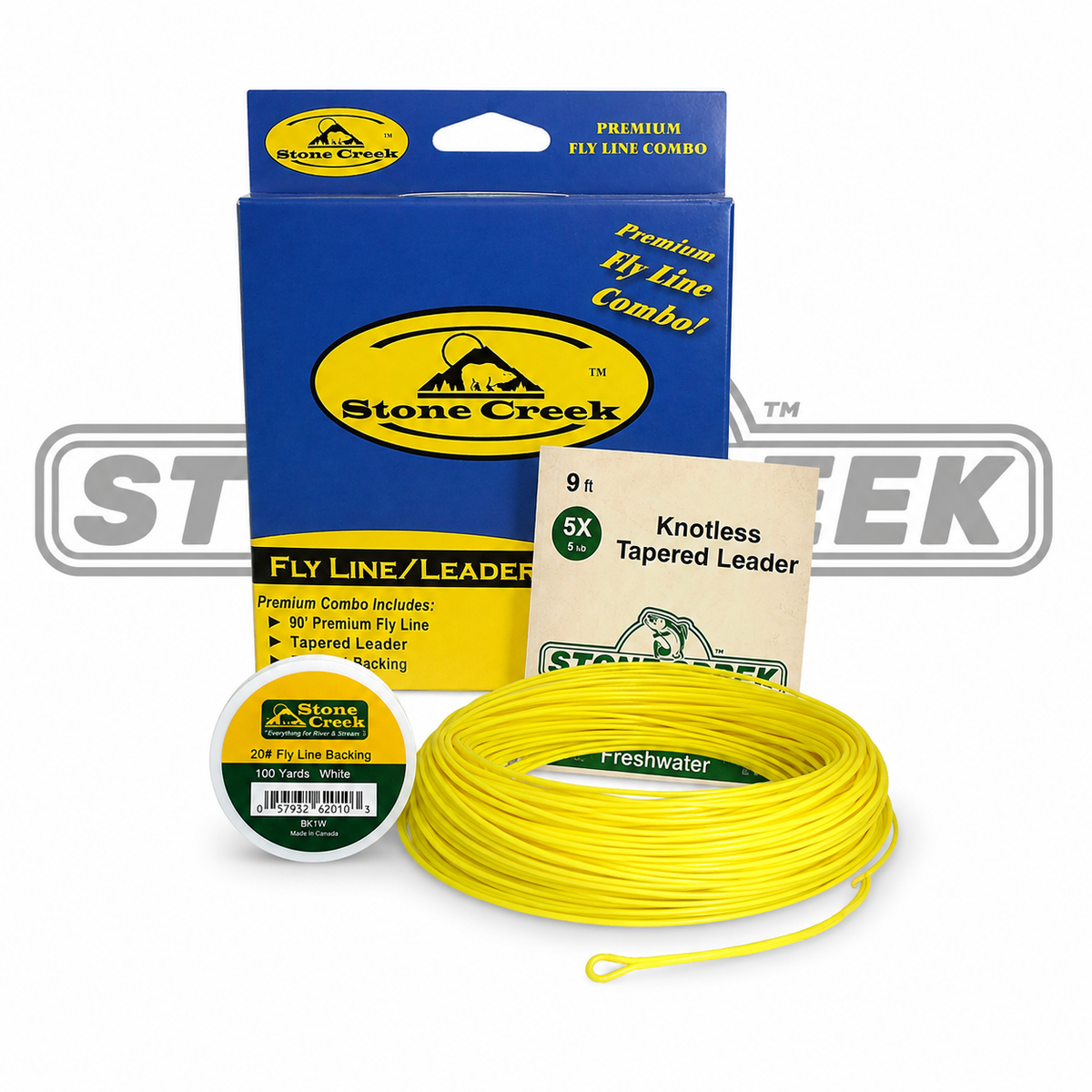 Fly Line Combo - Line - Leader - Backing