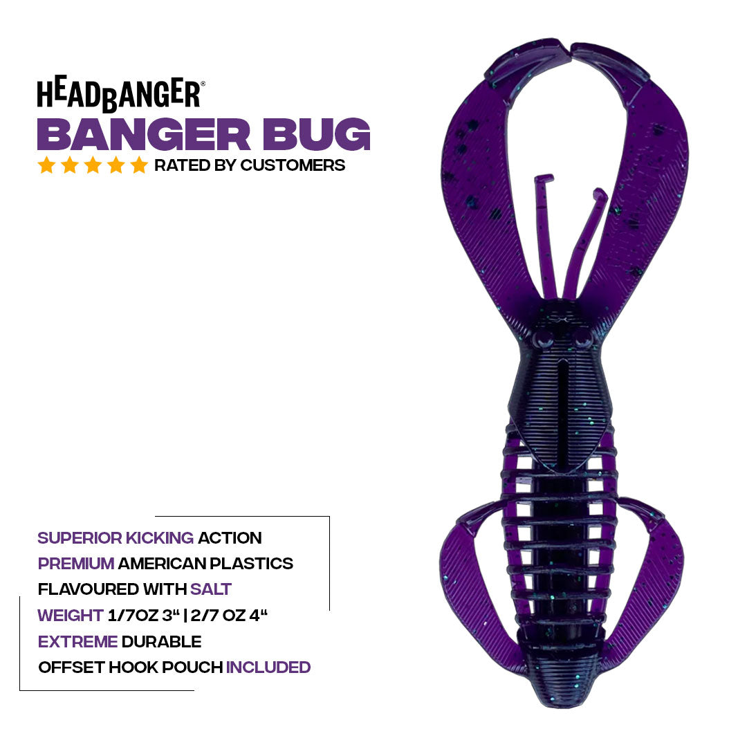 Headbanger BangerBug 3" - Junebug