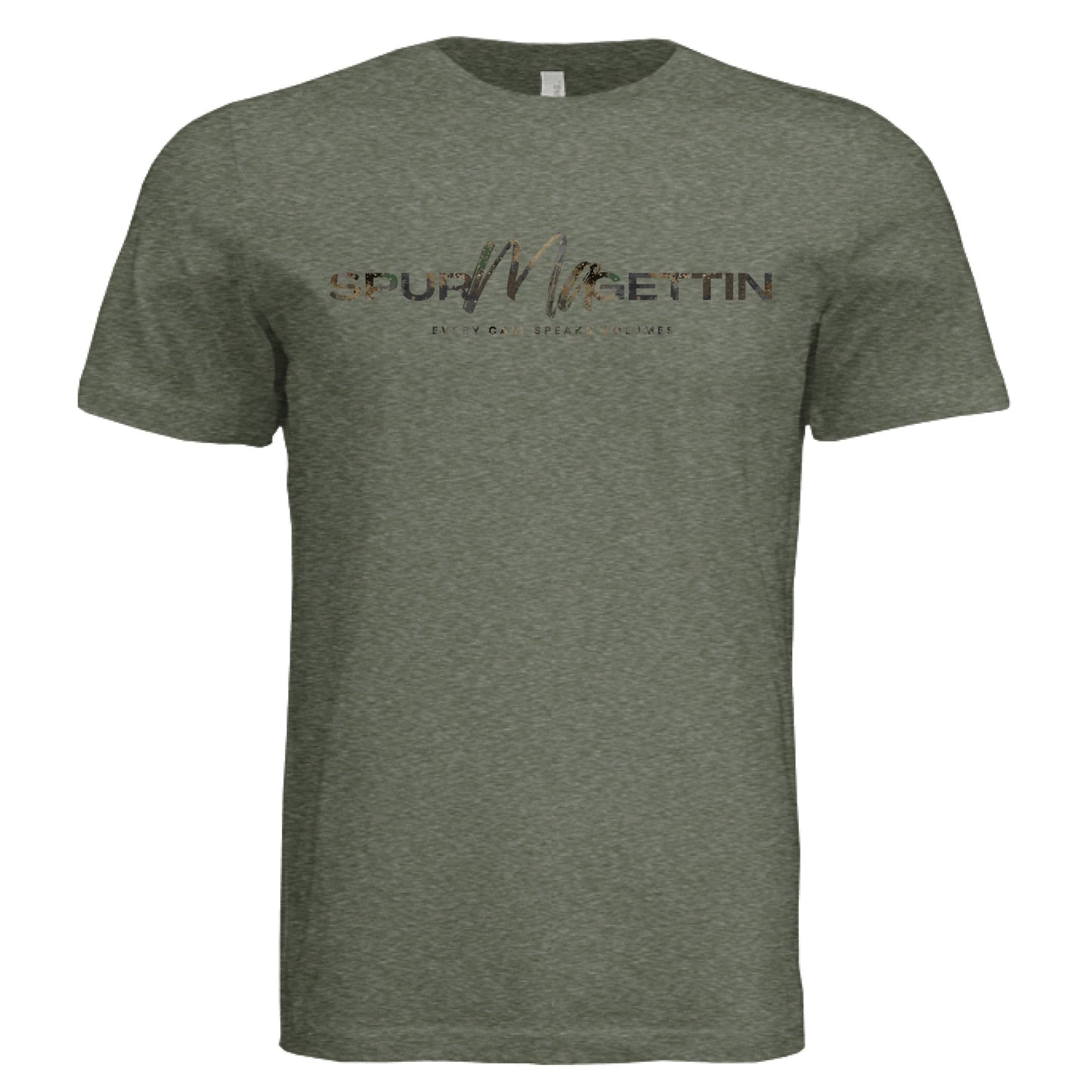 Forest Splash Burst Camo Turkey T-Shirt