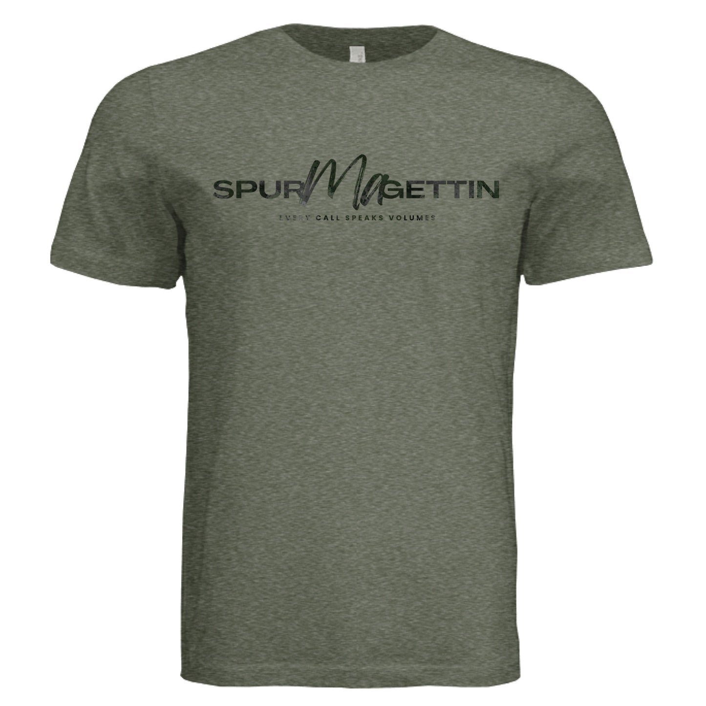 Verdant Splash Burst Camo Turkey T-Shirt