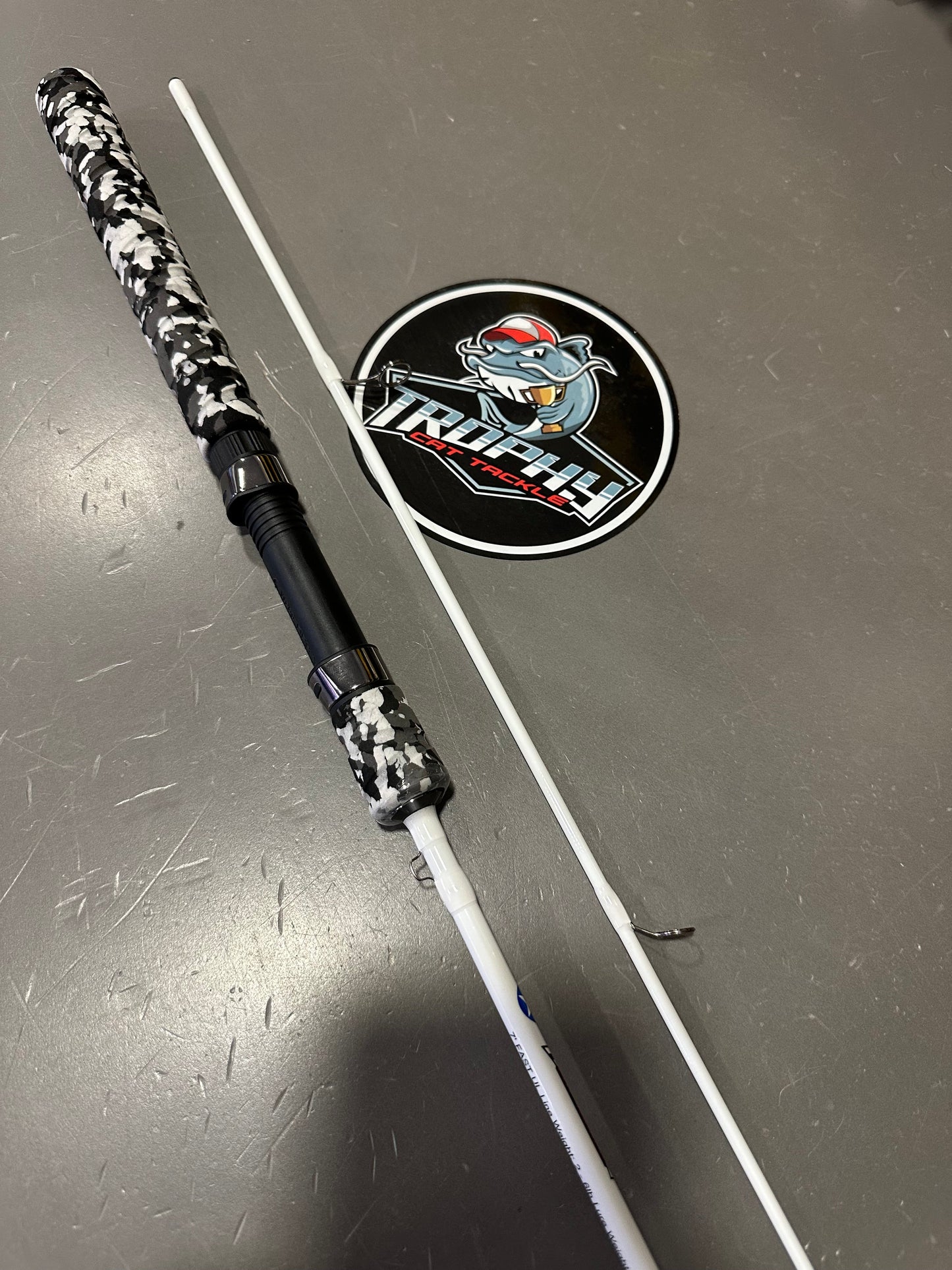 White Lightning 7' Ultra Light Spinning Rod | Trophy Cat Tackle
