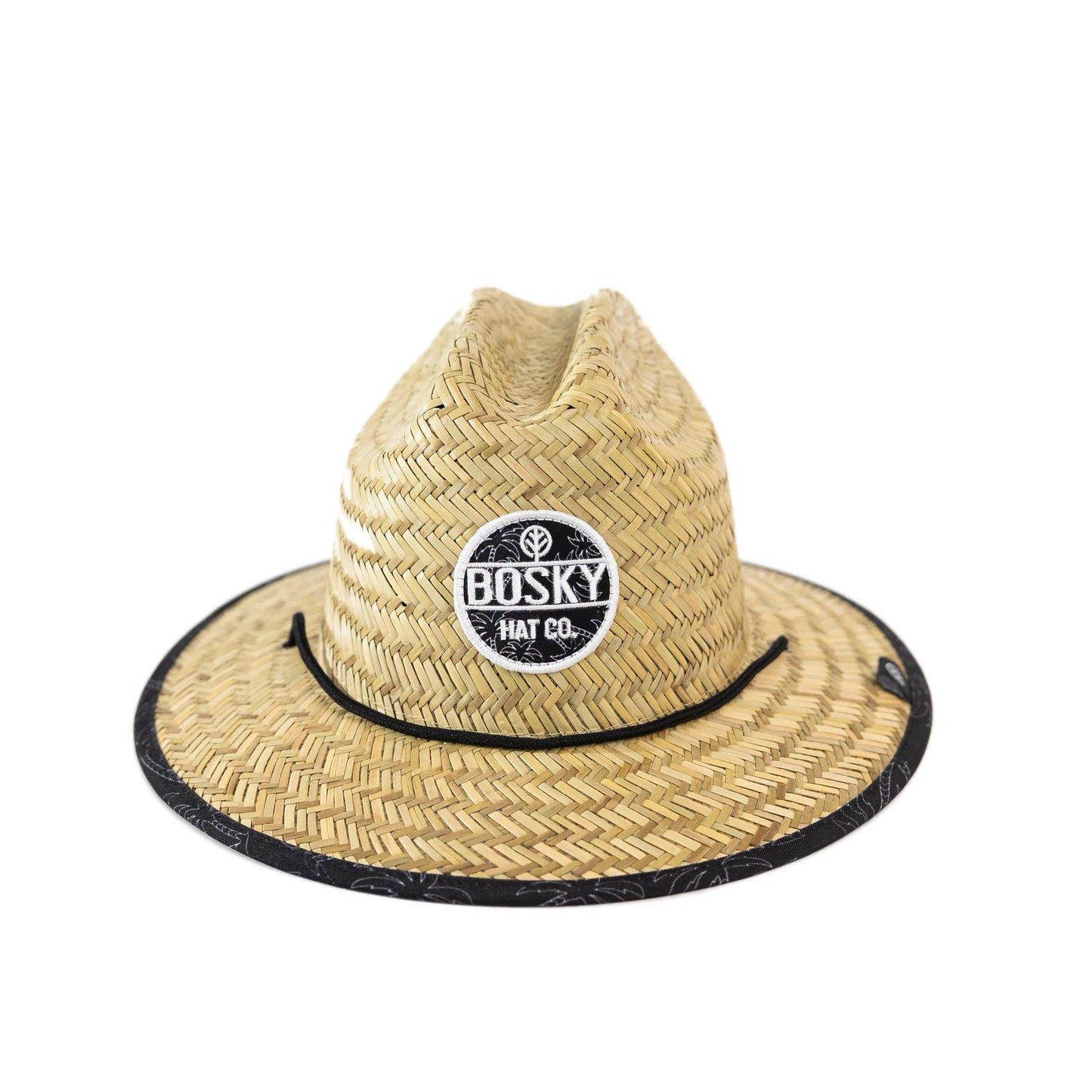 Dark Palms - Kids Straw Hat