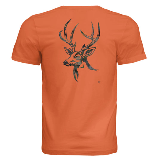 Timber Splash Burst Camo Buck T-Shirt