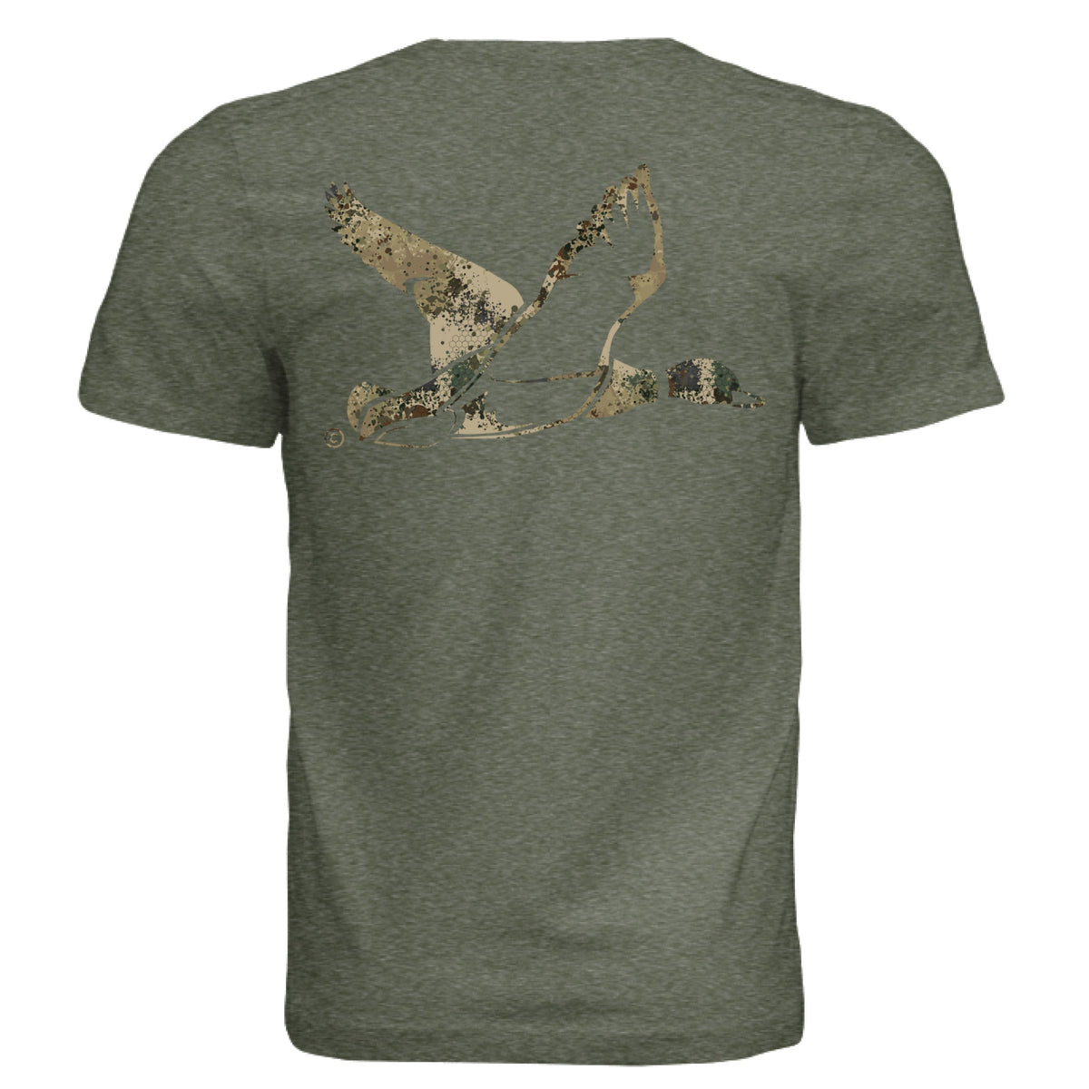 Upland Splash Burst Camo Duck T-Shirt