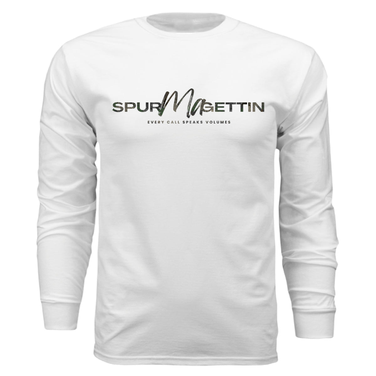 Timber Splash Burst Camo Buck Long Sleeve T-Shirt