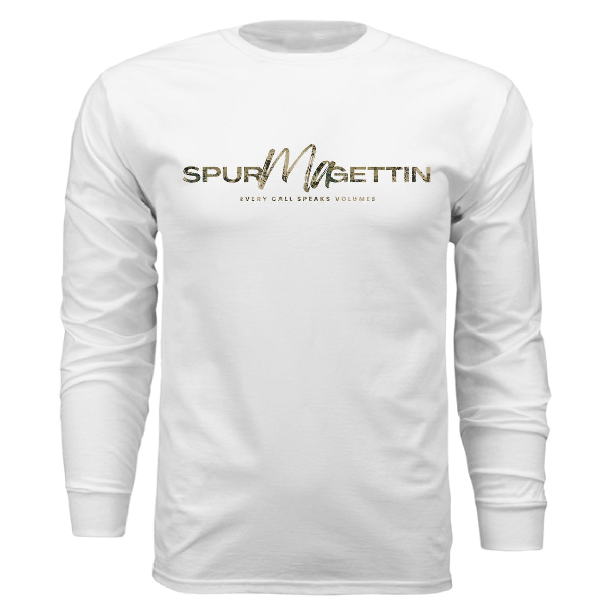 Upland Splash Burst Camo California Quail Long Sleeve T-Shirt