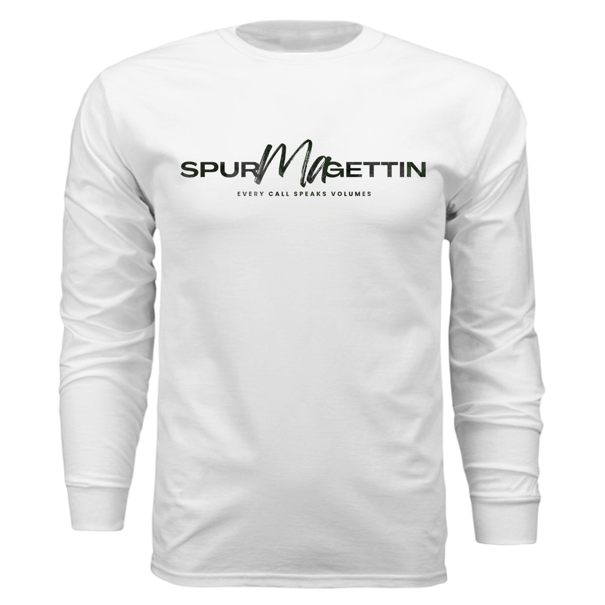 Verdant Splash Burst Goose Long Sleeve T-Shirt