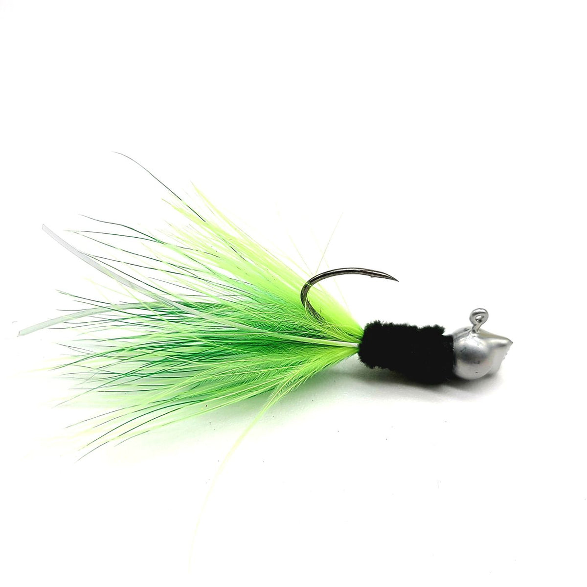 Hand Tied Crappie Jigs - Hatchet Head