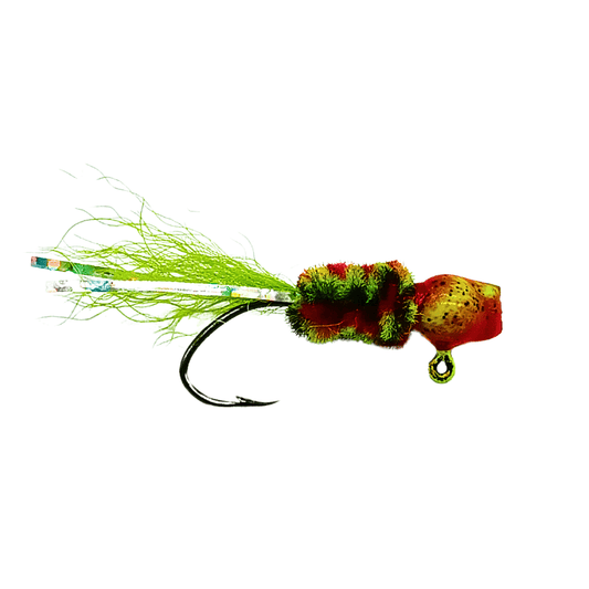 Hand Tied Crappie Jigs - Hatchet Head