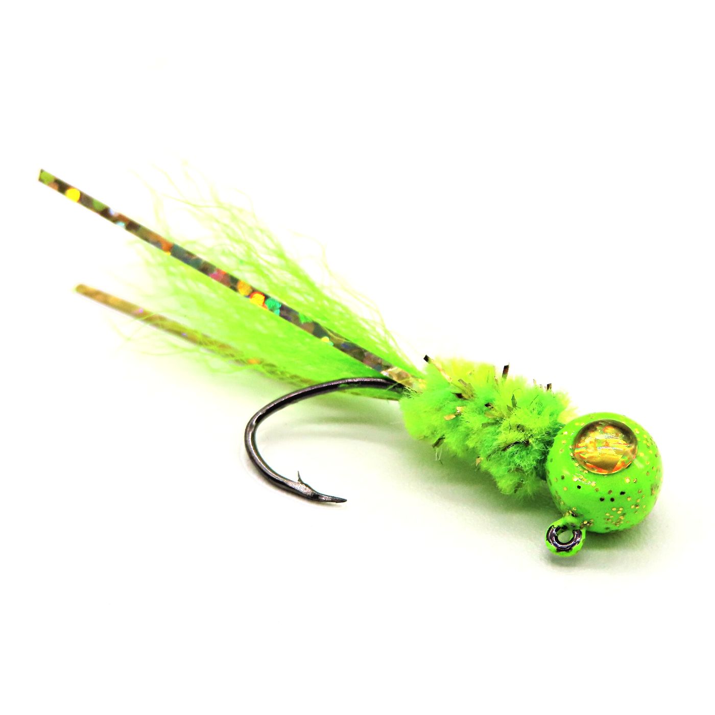 Hand Tied Crappie Jigs  - Kip (Calf) Tail
