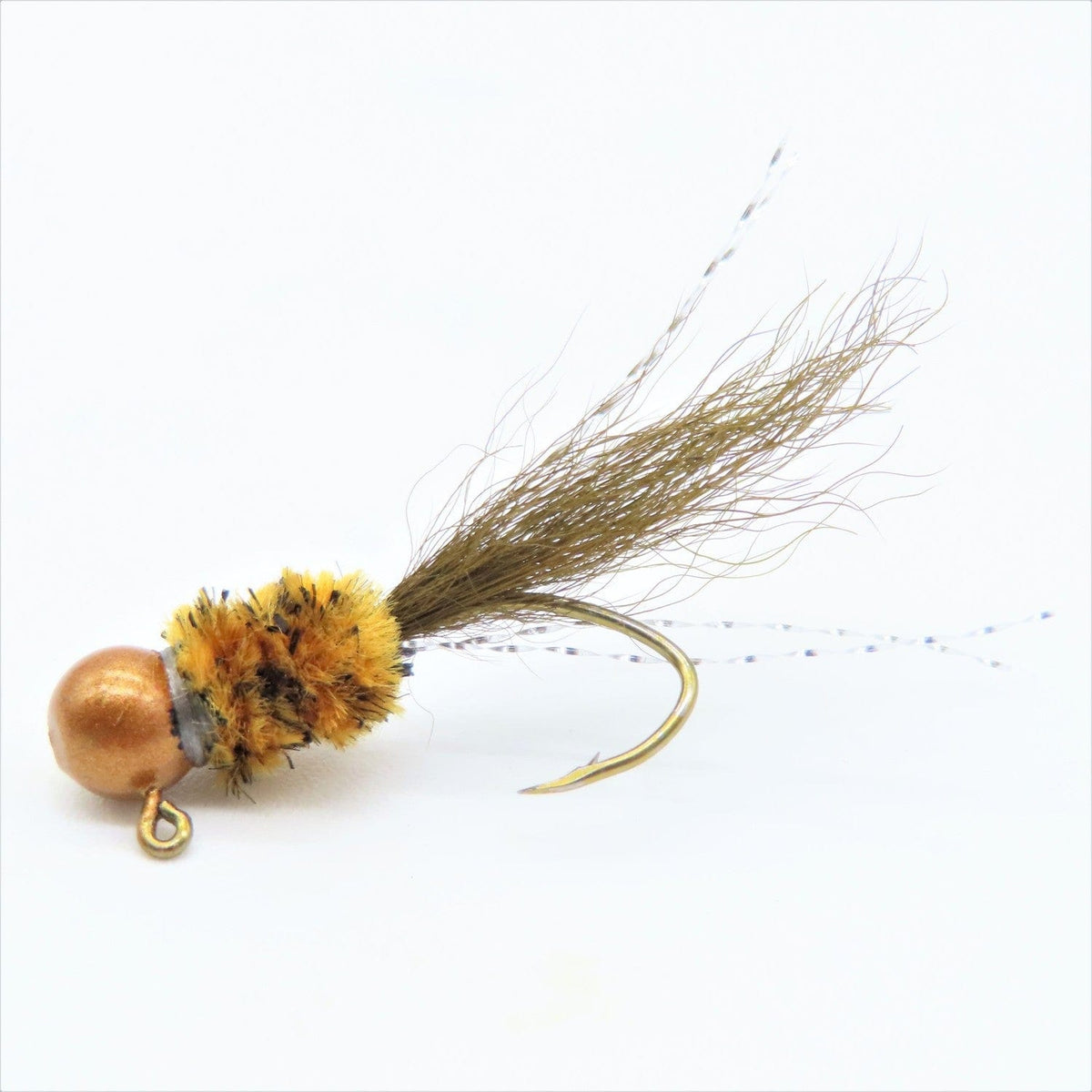 Hand Tied Crappie Jigs  - Kip (Calf) Tail